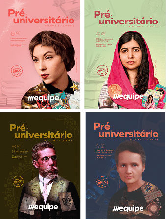 Livros Pré-Universitário Colégio Equipe